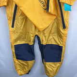 Size 3: Tuffo Yellow Muddy Buddy Rain Suit