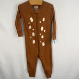 Size 12-18m (75): Hanna Andersson Brown 1pc PJs