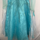 Size 5-6: Blue/White Princess Elsa Costume Dress