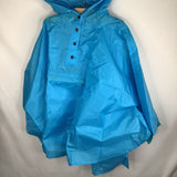 Size O/S (5-8): Blue Rain Poncho