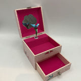 Djeco Pink Floral Bird Music Box