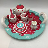 Indigo Jam Wooden Tea Set