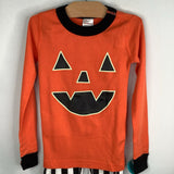 Size 6-7 (120): Hanna Andersson Jack-O-Lantern 2pc PJs