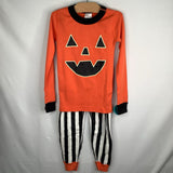 Size 6-7 (120): Hanna Andersson Jack-O-Lantern 2pc PJs