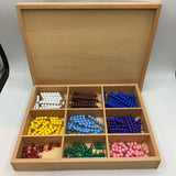 Montessori Decanomial Bead Box