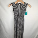 Size 7: Zara Black/White Gingham Tank Romper
