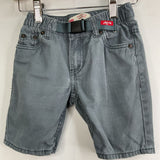 Size 6-7: Levi's Grey Shorts w/ Belt