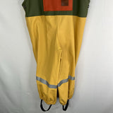 Size 4-5: Kuling Green/Orange/Yellow Rain Pants