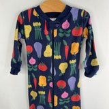 Size 12-18m (75): Hanna Andersson Blue/Multi Vegtable 1pc PJs