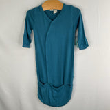 Size 0-3m: Kyte Blue Snap-Up Sleepsack
