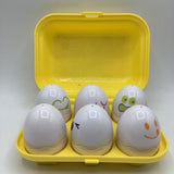 Tomy 6 pack Eggs