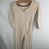Size 18-24m: Nui Organics Cream Waffle 1pc Pjs