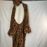 Size 6-8 (M): Leoard Fuzzy 1pc Costume