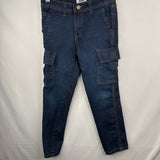 Size 7: Lee Dark Wash Adjustable Waist Jeans