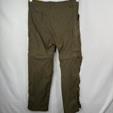 Size 8: REI Green Convertible Hiking Pants to Shorts