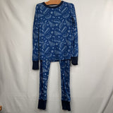 Size 10: Lands End BLue/Navy Constellations 2pc Pjs