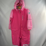 Size 3-4: Polarn O. Pyret Pink Rain Suit