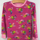 Size 4: Hatley Pink/Multi Dragons 2pc PJs