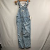 Size 5: Osh Kosh B'Gosh Pink Heart Denim Overalls