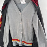 Size 8: Harry Potter Hermione Dress/Robe, Skirt, Sweater, Tie 4pc Costume