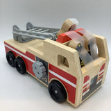 Melissa & Doug Wooden Fire Truck