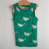 Size 4: Tea Green/Multi Seal 2pc Shorty PJs