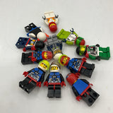Lego Race Care Drivers + Pit Crew Mini Figs