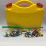Lego Travel Case + Mini Figs / Accessories