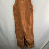 Size 4: Carhartt Brown Denim Overalls