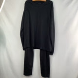 Size 10-12: Champion Black 2pc Base Layer Set