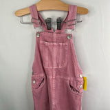 Size 4-5: Zara Pink Denim Overalls