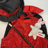 Size OS: Melissa & Doug Magician 5pc Costume