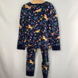 Size 5: Under The Stars by NEXT Navy/Multi Unicorn garden 2pc PJs