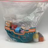 Brybelly Wooden Pirate Ship Set