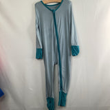 Size 12-18m: Teach Leanbh Blue 1pc Zip-Up PJs
