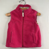 Size 2: REI Pink Fleece Zip-Up Vest