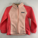 Size 2: REI Pink Fleece Zip-Up Vest