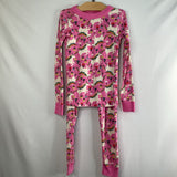 Size 6-7 (120): Hanna Andersson Pink Rainbow Unicorn 2pc PJs