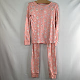 Size 7: Janie & Jack Pink Tea Pot 2pc PJs