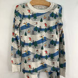 Size 6-7 (120): Hanna Andersson Ski Day 2pc PJs