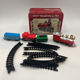 Toy Train In A Tin 12 Piece Set