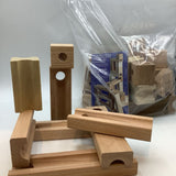 Wooden Marble Run
