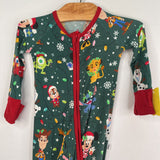 Size 3-6m: Little Sleepies Green Toy Story Christmas 1pc Pjs