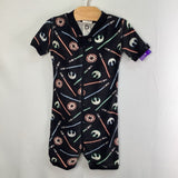 Size 12-18m (75): Hanna Andersson Black/Multi Star Wars 1pc PJs