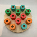 Lovevery Wooden Stacking Pegboard