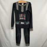Size 6-7 (120): Hanna Andersson x Star Wars Black/White Darth Vader 2pc PJs