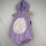 Size 18m: Carters Purple Fleece Narwhal Hooded Onesie Costume