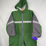 Size 3: Oaki Green/Grey Rain Suit