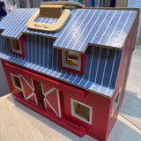 Melissa & Doug Fold & Go Wooden Barn w/ Fencing & Ladder