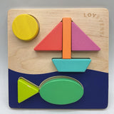 Lovevery Double Sided Sunny Day Puzzle